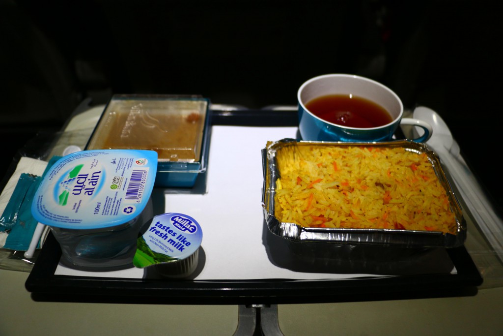 スリランカ航空　機内食