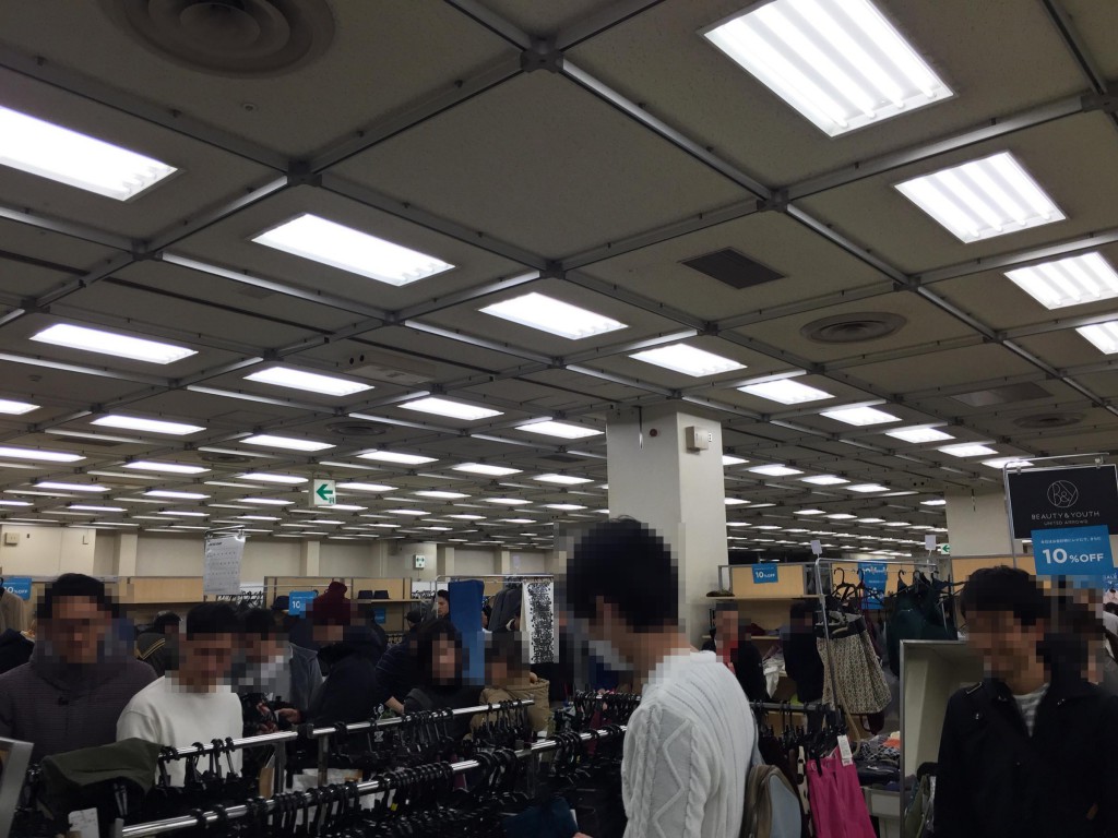 ユナイテッドアローズ　ファミリーセール