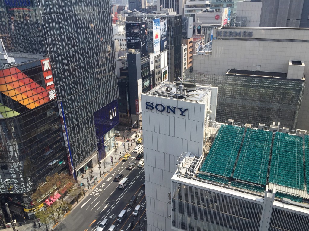 東急プラザ銀座　屋上