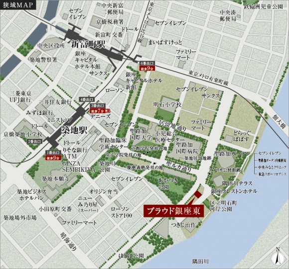 プラウド銀座東