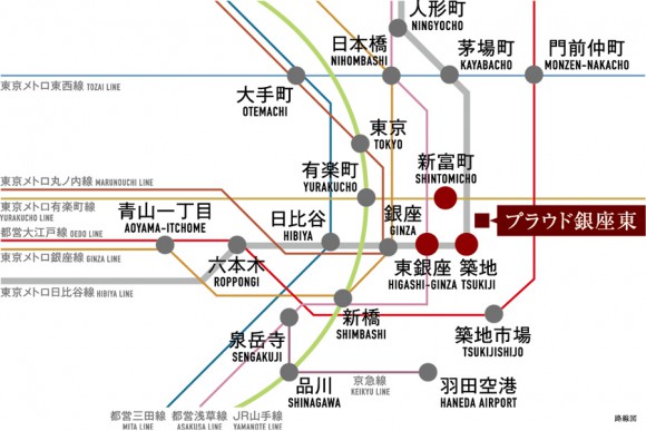 プラウド銀座東