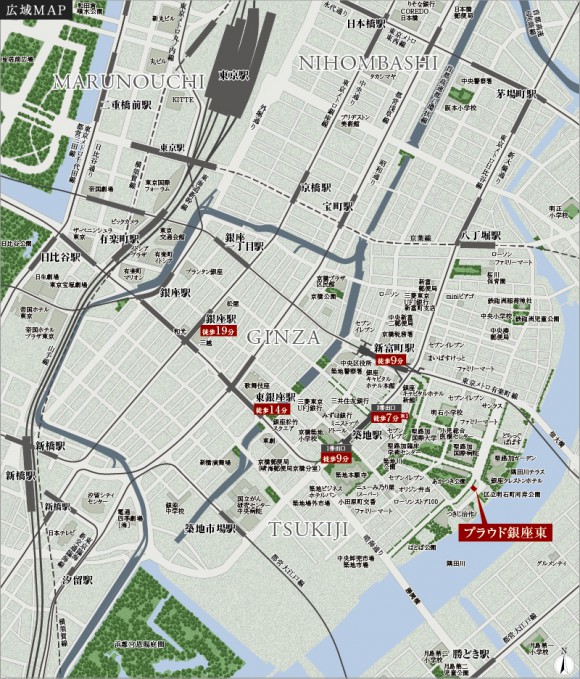 プラウド銀座東