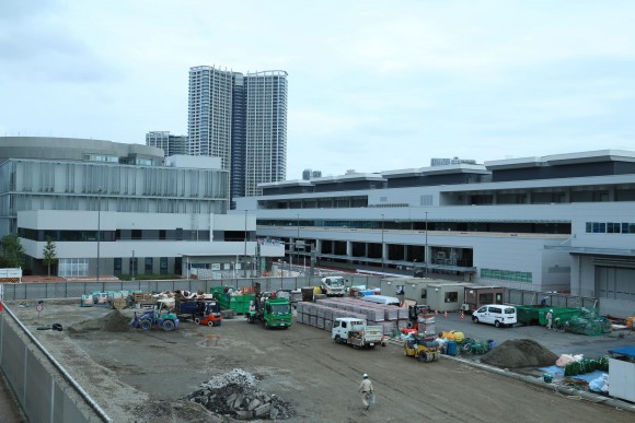 豊洲市場　現地写真
