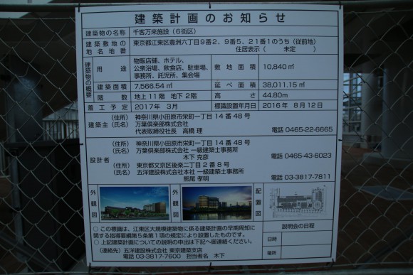 豊洲市場　現地写真